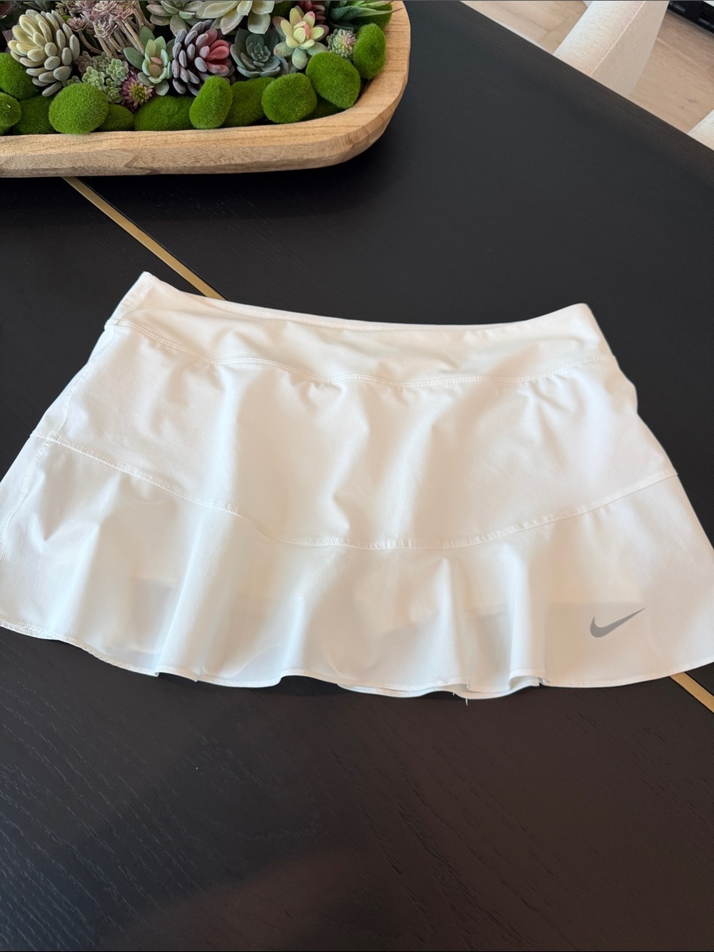 Nike White Women's Circle Skirt with Flounce Hem